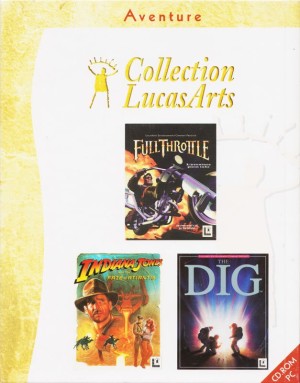 Collection LucasArts: Aventure - The Dig, Full Throttle, Indiana Jones and the Fate of Atlantis