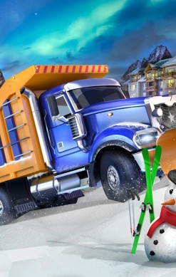 Winter Ski Park: Snow Driver