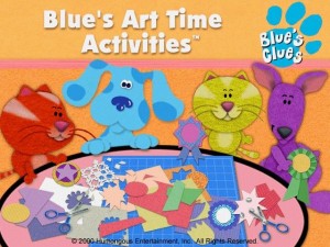 Blue's Clues: Blue's Art Time Activities