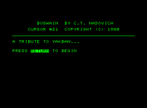 Boswain