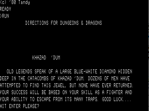 Dungeons & Dragons