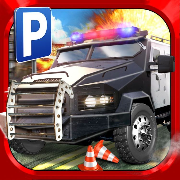 3D Police Parking Simulator