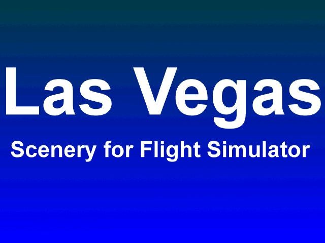 Las Vegas Scenery for Microsoft Flight Simulator 5