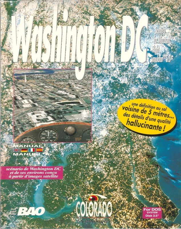 Washington D.C.: Scenery for Microsoft Flight Simulator 5