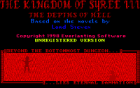 The Kingdom of Syree III: The Depths of Hell