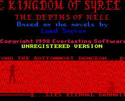 The Kingdom of Syree III: The Depths of Hell