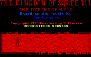 The Kingdom of Syree III: The Depths of Hell