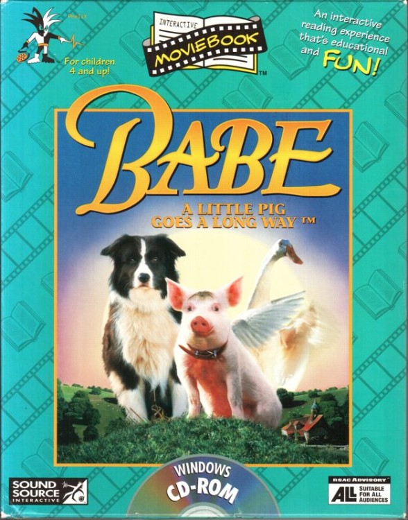 Babe: A Little Pig Goes a Long Way - Interactive MovieBook