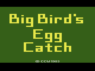 Big Bird's Egg Catch