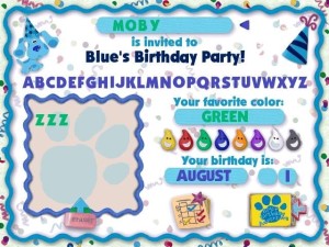 Blue's Clues: Blue's Birthday Adventure