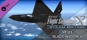 Microsoft Flight Simulator X: Steam Edition - YF-23 Black Widow II