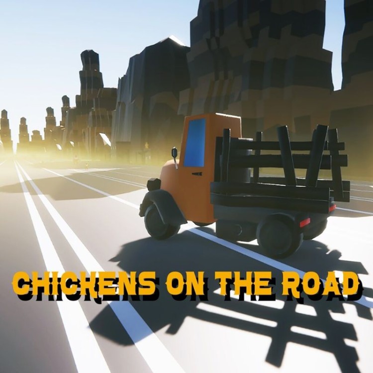 Chickens on the Road