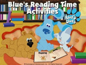 Blue's Clues: Blue's Reading Time Activities