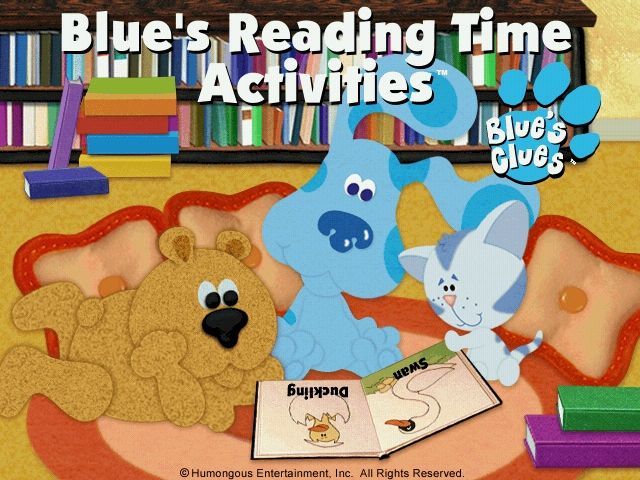 Blue's Clues: Blue's Reading Time Activities
