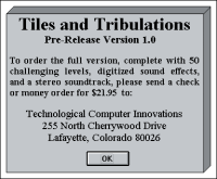 Tiles and Tribulations