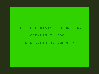 The Alchemist's Laboratory