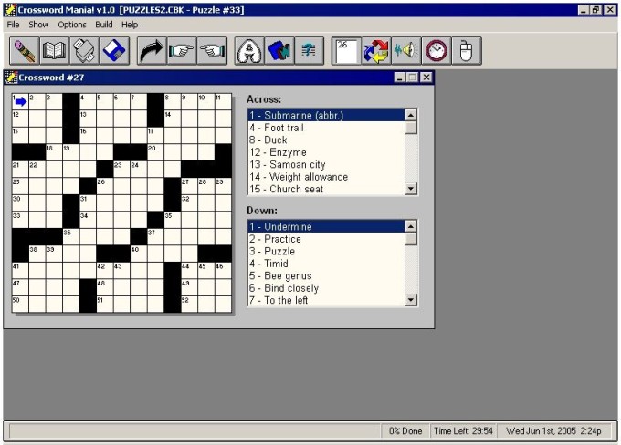Crossword Mania