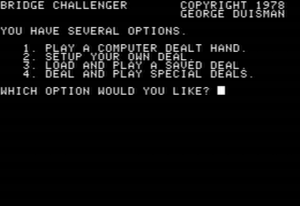 Bridge Challenger