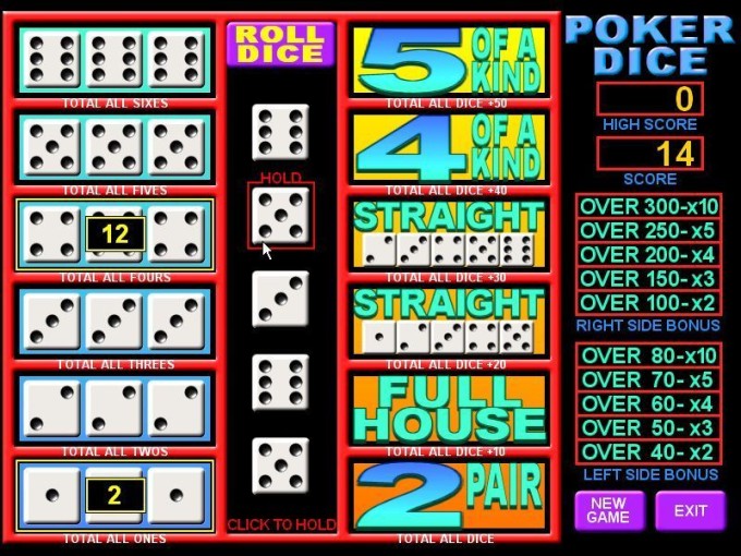 Poker Dice