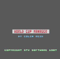 World Cup Manager