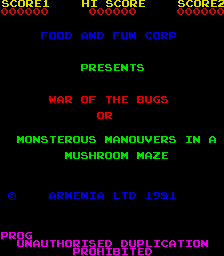 War of the Bugs