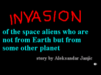 Invasion Of The Space Aliens Who Are Not From Earth But From Some Other Planet