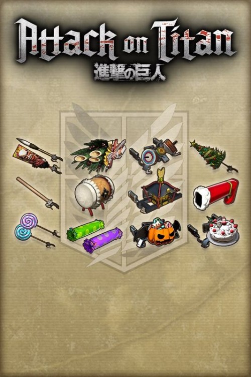 A.O.T.: Wings of Freedom - Weapon All Set