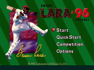 Brian Lara Cricket '96