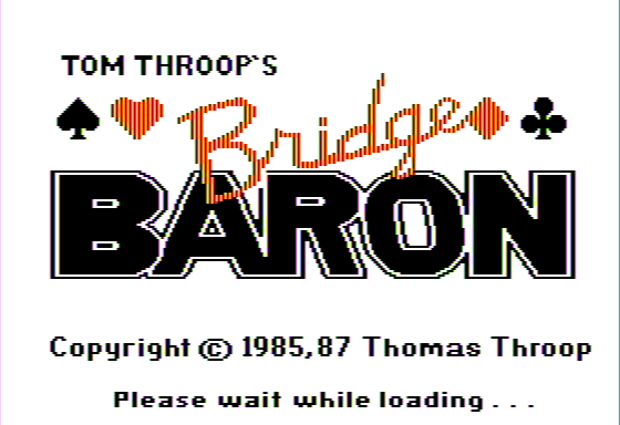 Tom Throop's Bridge Baron II
