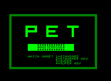 PET Mastermind