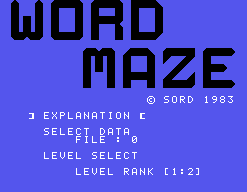 Wordmaze