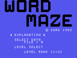 Wordmaze