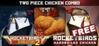 Two Piece Chicken Combo: Rocketbirds 2: Evolution / Rocketbirds: Hardboiled Chicken