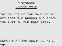 Dragon Maze