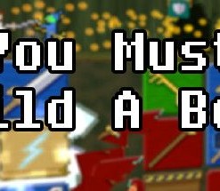 You Must Build a Boat