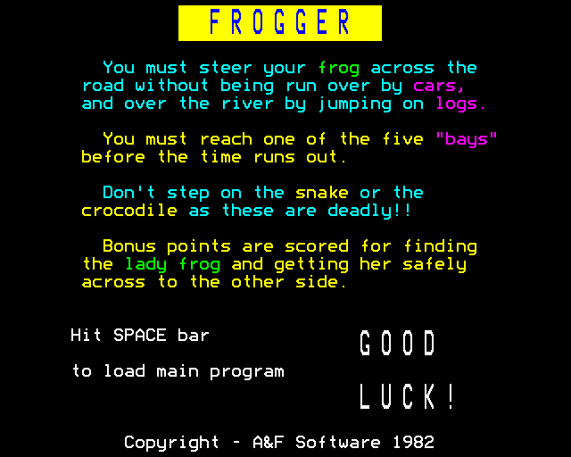 Frogger