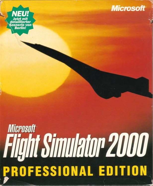 Microsoft Flight Simulator 2000: Professional Edition
