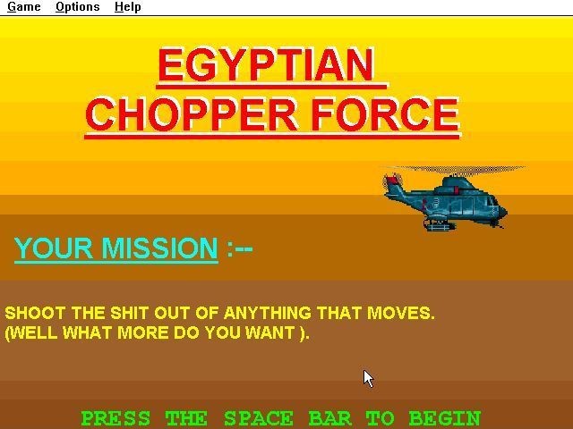 Egyptian Chopper Force