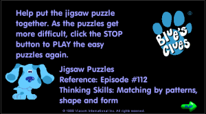 Blue's Clues: Jigsaw Puzzles