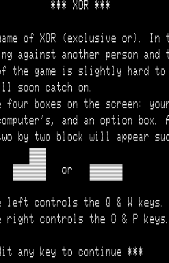 XOR