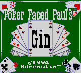 Poker Face Paul's Gin