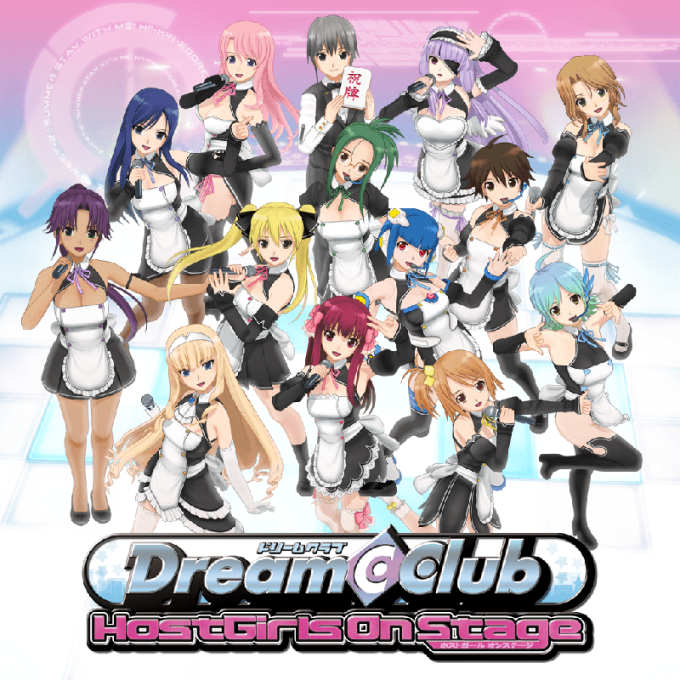Dream Club: Host Girls on Stage
