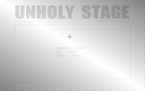 Unholy Stage