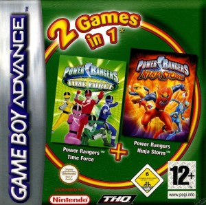 2 Games in 1: Power Rangers: Time Force / Power Rangers: Ninja Storm