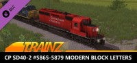 Trainz Plus: CP SD40-2 #5865-5879 Modern Block Letters
