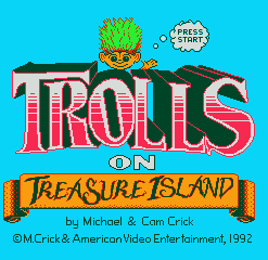 Trolls on Treasure Island