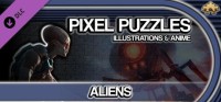 Pixel Puzzles: Illustrations & Anime - Aliens