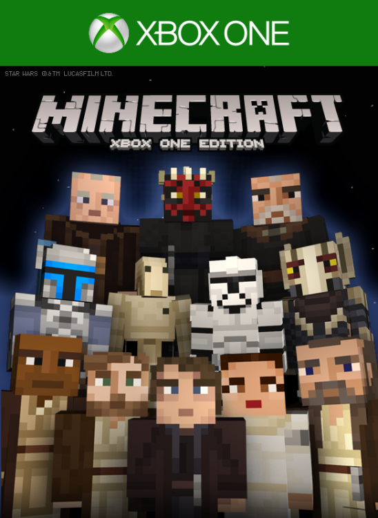 Minecraft: PlayStation 4 Edition - Minecraft Star Wars Prequel Skin Pack