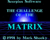 The Challenge of the Matrix