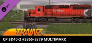 Trainz Plus: CP SD40-2 #5865-5879 Multimark